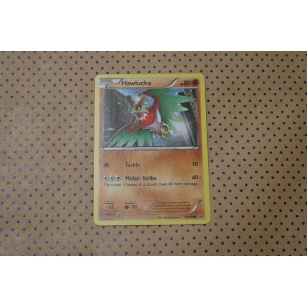Hawlucha 39/108 Pokemon Card (2015)